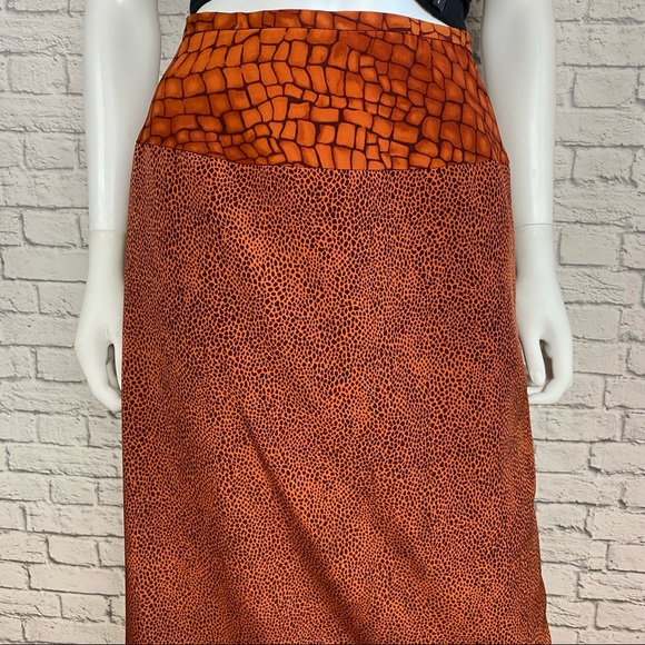 *Vintage animal print skirt - Picture 2 of 9